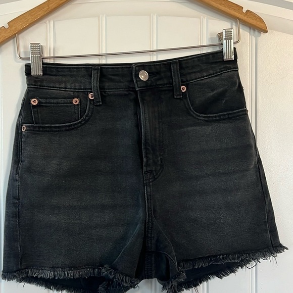 American Eagle 90 s Highest Rise Jean Shorts 00 - Picture 1 of 4